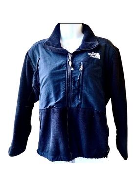 The North Face Denali Full Zip Polartec Fleece Jacket Womens Small DAMAGED